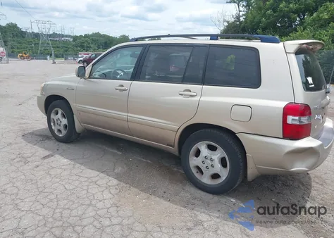 2004 Toyota Highlander Limited V6 z USA, uszkodzony, nr VIN JTEDP21AX40013050